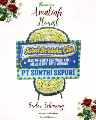 Papan Bunga Duka di Pangkalan Susu