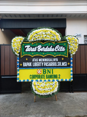 Papan Bunga Duka di Pangkalan Susu